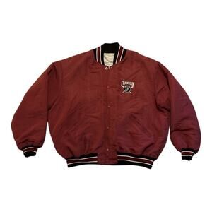 Vintage Franklin Bomber College Sports Y2K 80s 90s 2XL